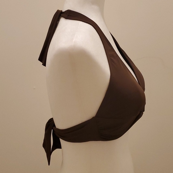 Brown Bikini Top -Fully Adjustable - Picture 2 of 4